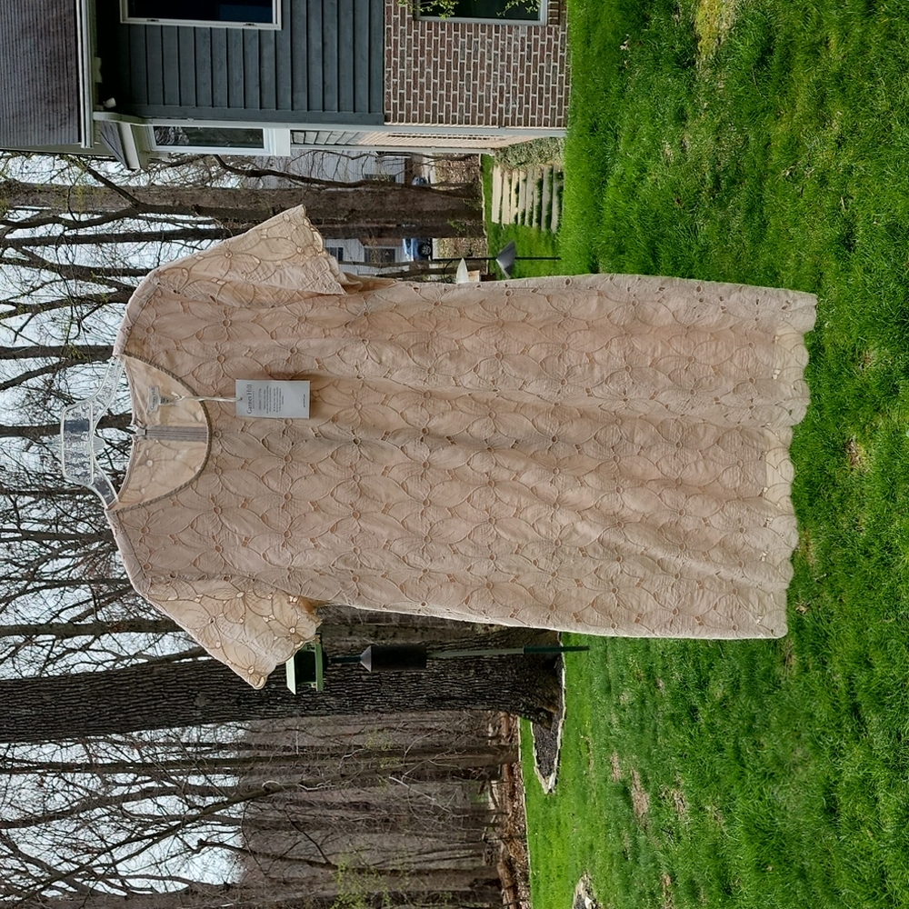 Garnet Hill Eyelet Shift